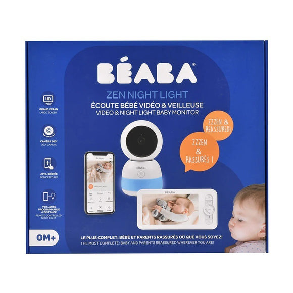 Beaba Video Baby Monitor Zen Night Light 360° camera