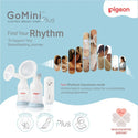 Pigeon Double Electric Breast Pump Breastfeeding Essentials Kit