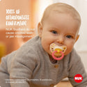 NUK Signature Silicone Soother Pacifier 2pcs/box (0-6M / 6-18M / 18-36M)