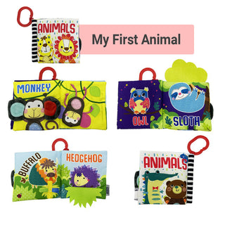 Lucky Baby Discovery Pals Smartee Cloth Book - Baby Kingdom