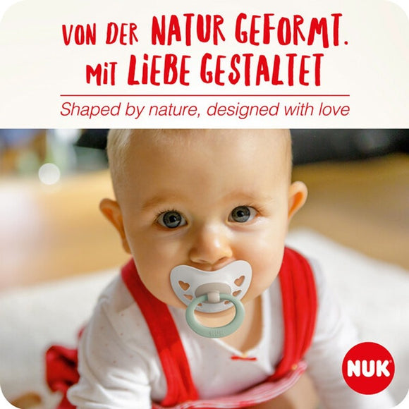 NUK Signature Silicone Soother Pacifier 2pcs/box (0-6M / 6-18M / 18-36M)