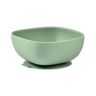 Buy sage-green Beaba Silicone bowl with suction cup