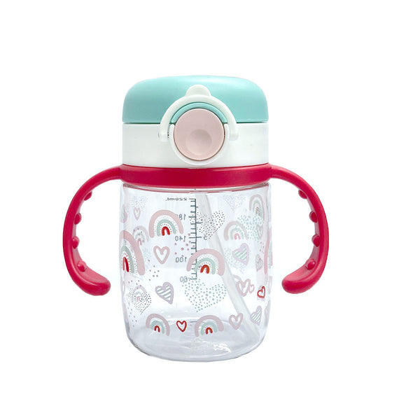 Tollyjoy Training Cup With Handle and Straw (220ml)