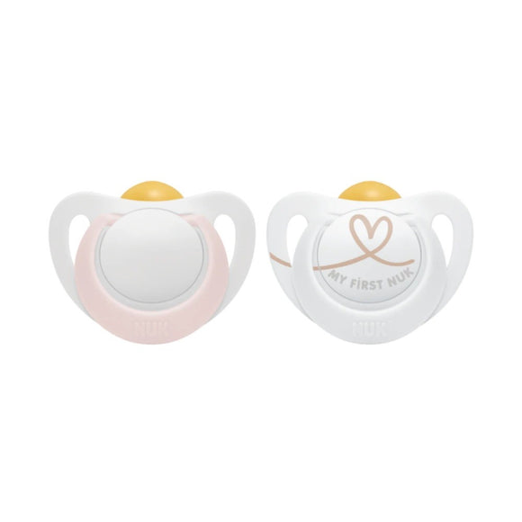 NUK Star Day Latex Soother Pacifier 2pcs/box