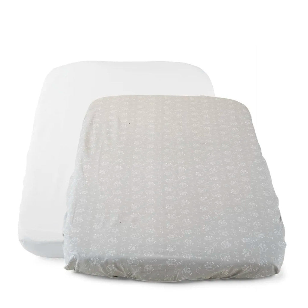Chicco Next2Me Baby Crib Fitted Sheet (2 pcs) - 0