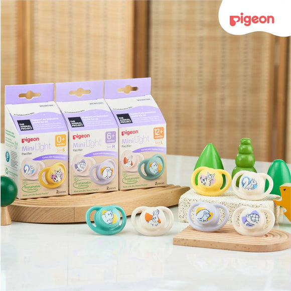 Pigeon Pacifier MiniLight Sustainable Collection BPP (2pcs)