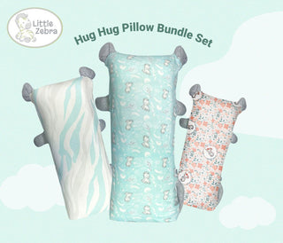 Little Zebra Hughug Pillow 2pcs Bundle Set - Baby Kingdom
