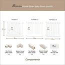 (Pre-order) Parklon Double Guard Baby Fence Baby Room - ETA Mid of Nov-9