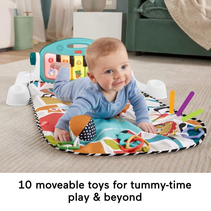 Fisher Price Newborn Kick & Play Gym Green Smart Stages 2024