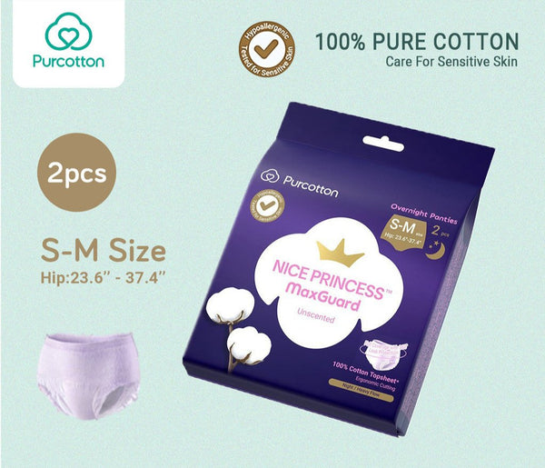 Purcotton Nice Princess MaxGuard Sanitary Pad Pure Cotton