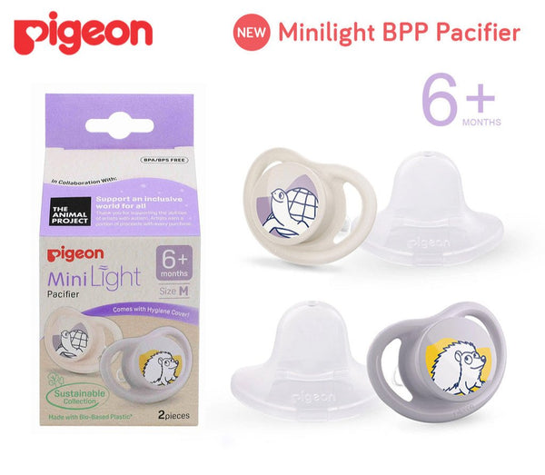 Pigeon Pacifier MiniLight Sustainable Collection BPP (2pcs)