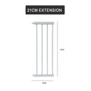 Lucky Baby Smart System BG-03 2 Way Swing Back Gate & Extention-7