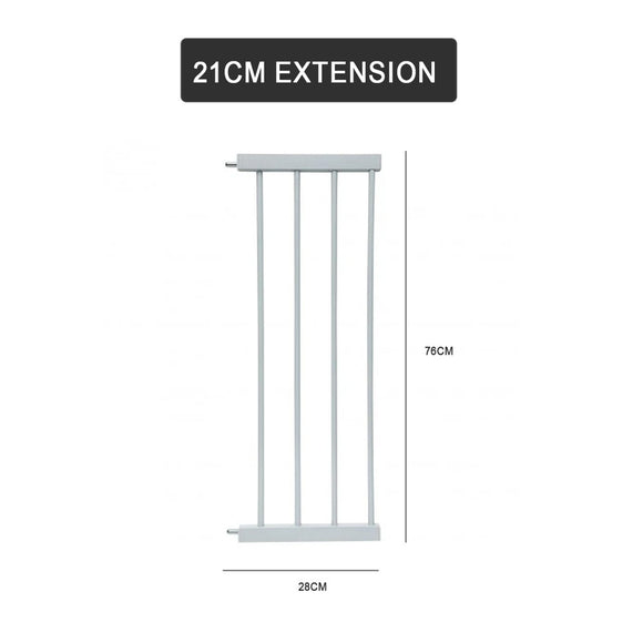 Lucky Baby Smart System BG-03 2 Way Swing Back Gate & Extention