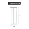 Lucky Baby Smart System BG-03 2 Way Swing Back Gate & Extention - Baby Kingdom