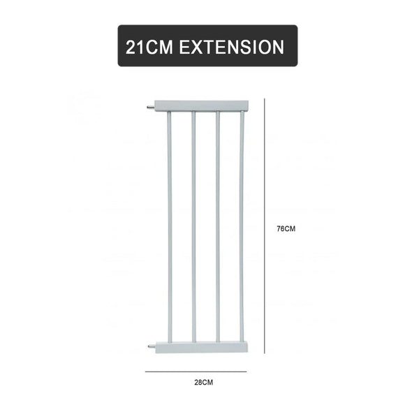Lucky Baby Smart System BG-03 2 Way Swing Back Gate & Extention - Baby Kingdom