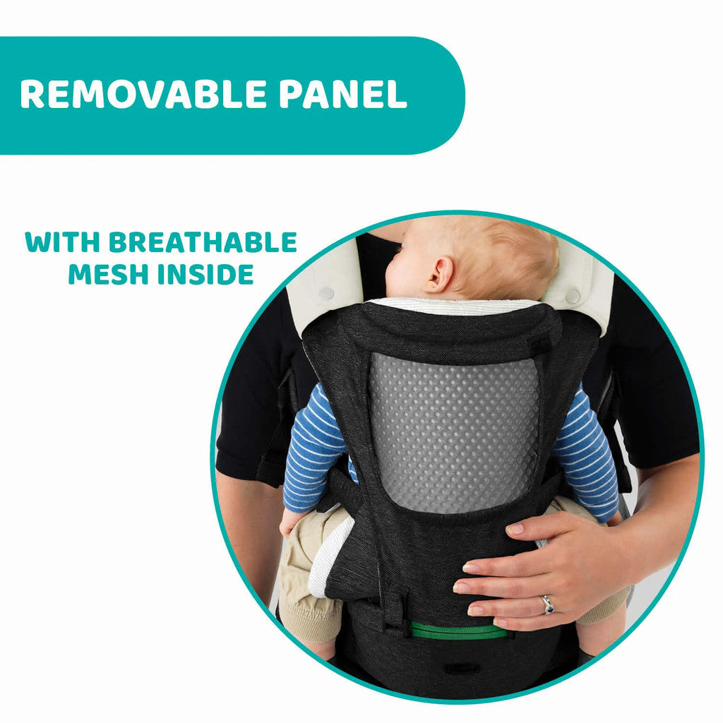 Chicco Hip Seat Baby Carrier - Private Black