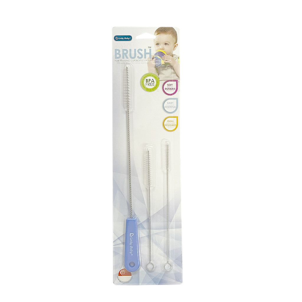 Lucky Baby Brush For Training Cup/Bottle Straw