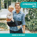 Chicco Hip Seat Baby Carrier - Private Black-3