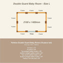 Parklon Double Guard Baby Fence Baby Room