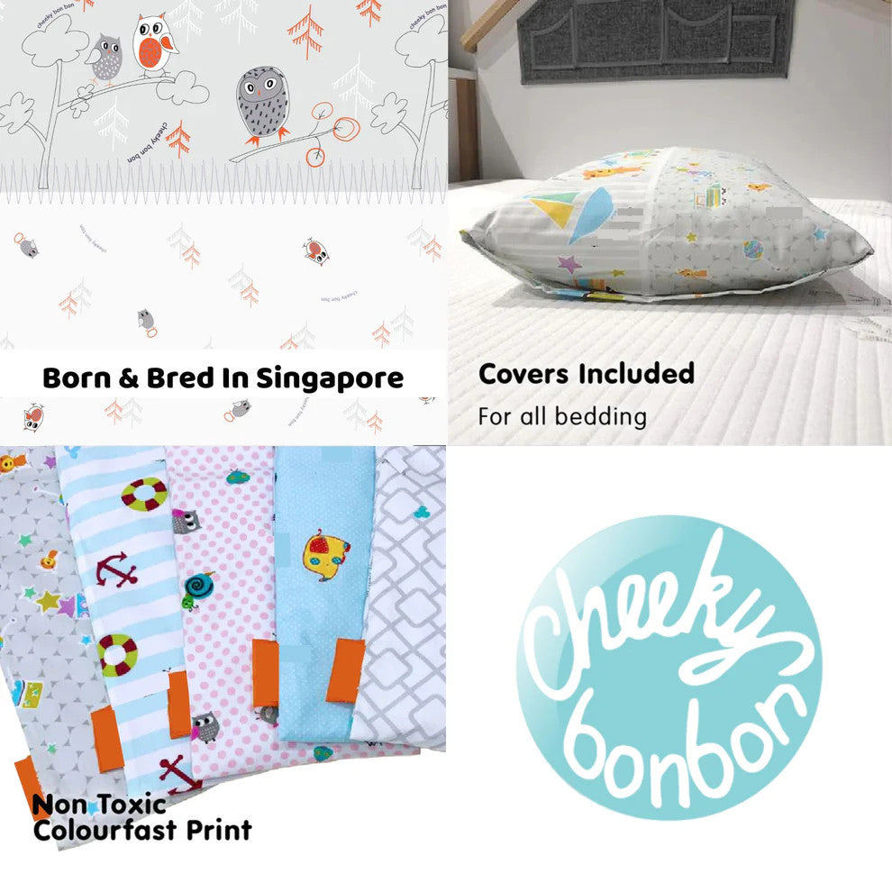 Cheeky Bon Bon 8pcs Bedding Set (71x132x10 cm)