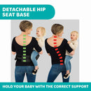 Chicco Hip Seat Baby Carrier - Private Black-7