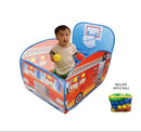 BabyOne Kids Fire Truck Play Tent Ball House (50pcs ball)-1