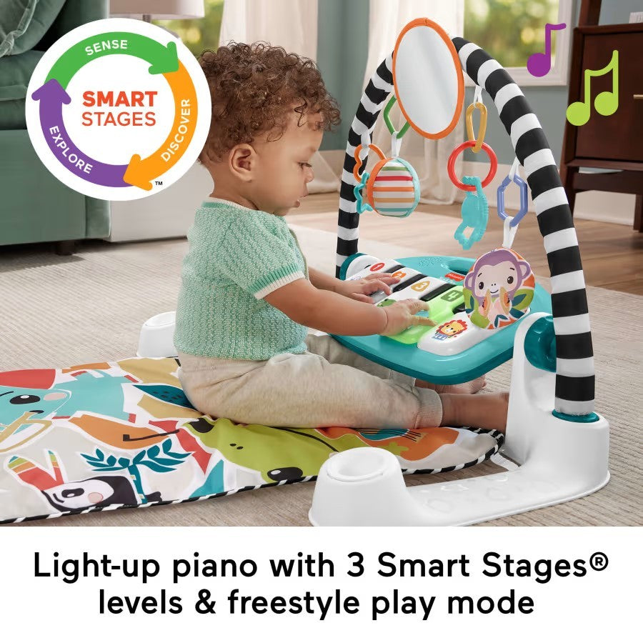 Fisher Price Newborn Kick & Play Gym Green Smart Stages 2024
