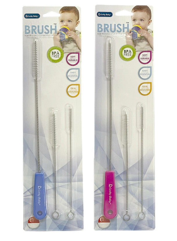 Lucky Baby Brush For Training Cup/Bottle Straw