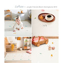 Parklon LaPure Playmat Jungle Friends Block Herringbone / Fabric Beige (M15 / L15)