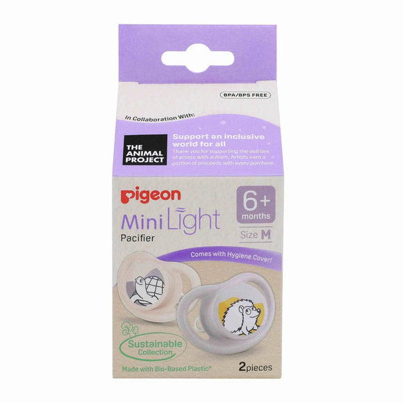 Pigeon Pacifier MiniLight Sustainable Collection BPP (2pcs)