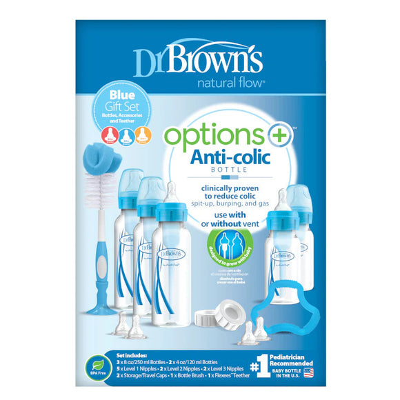 Dr Brown's Options+™ Narrow-neck Anti-colic Bottle Gift Set