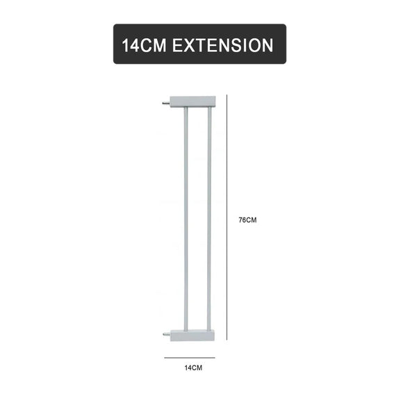 Lucky Baby Smart System BG-03 2 Way Swing Back Gate & Extention