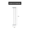 Lucky Baby Smart System BG-03 2 Way Swing Back Gate & Extention - Baby Kingdom