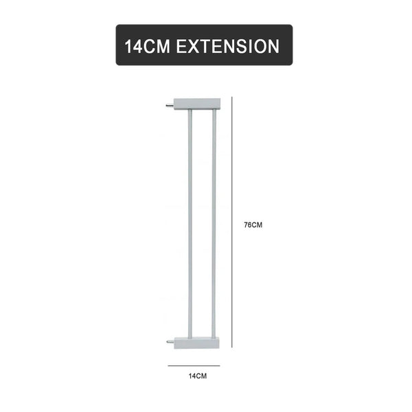 Lucky Baby Smart System BG-03 2 Way Swing Back Gate & Extention - Baby Kingdom