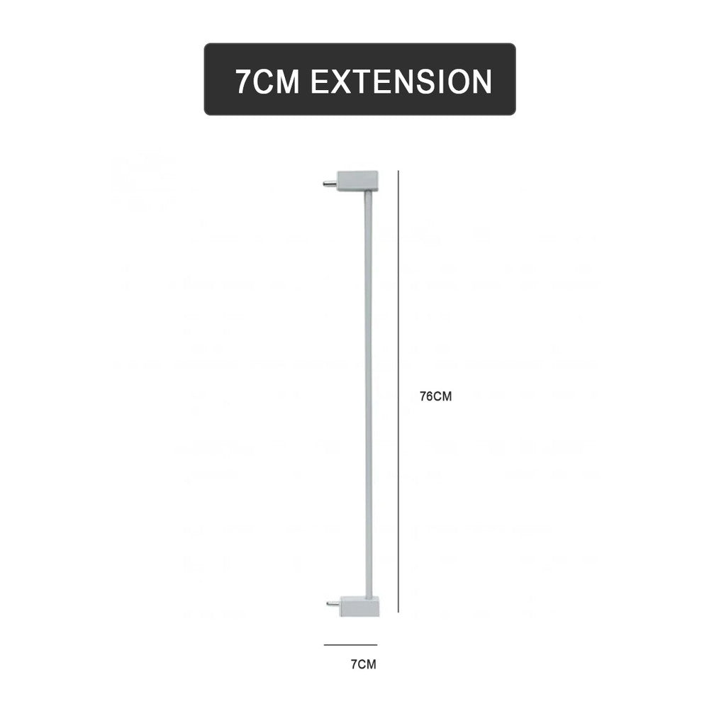 Lucky Baby Smart System BG-03 2 Way Swing Back Gate & Extention