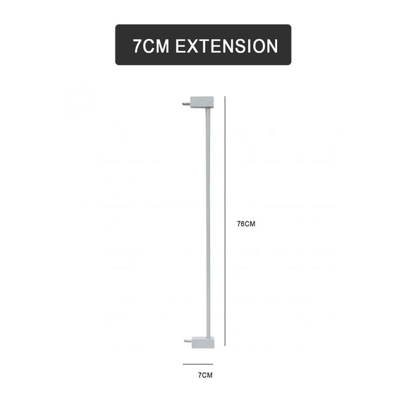 Lucky Baby Smart System BG-03 2 Way Swing Back Gate & Extention