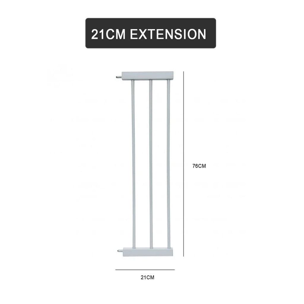 Lucky Baby Smart System BG-03 2 Way Swing Back Gate & Extention