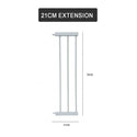 Lucky Baby Smart System BG-03 2 Way Swing Back Gate & Extention - Baby Kingdom