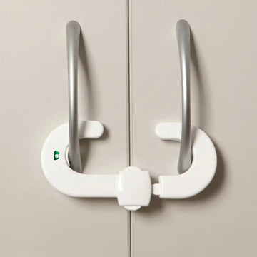 Dreambaby EZY-Check Secure-A-Lock Baby Safety Cabinet Door Lock - 0
