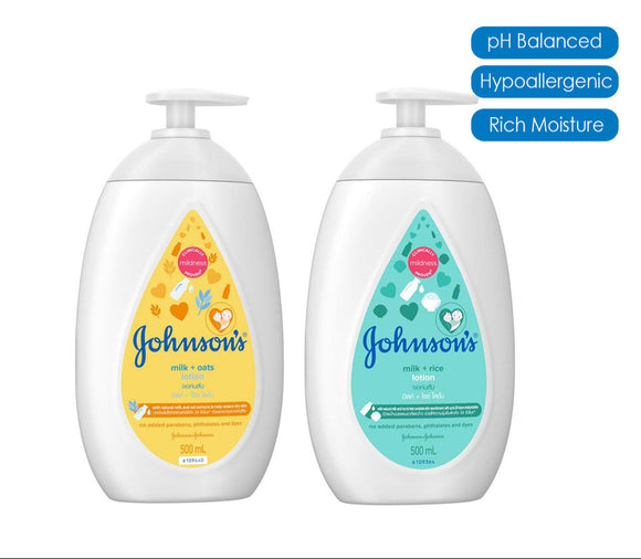 Johnson's Baby Lotion Natural Ingredients 500ML