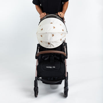 Hamilton X1 Plus x DTD (Bear) Magic Fold Stroller / Travel System - 0