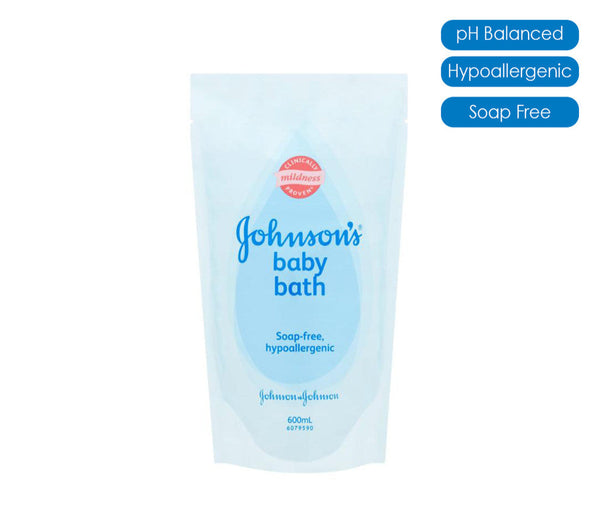 Johnson's Baby Bath Soap Free Formula 600ml Refill Pack (Promo)
