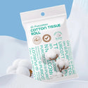 Purcotton Cotton Tissue Roll 15cm x 10 cm (50 sheets/pack)