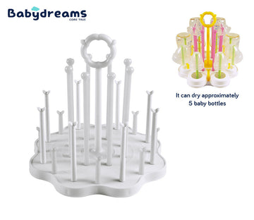 Babydreams Baby Bottles Compact Drying Rack