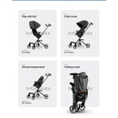 Qplay EASY Push Chair Magic Stroller Pram 4.8 kg Foldable and Light weight-2