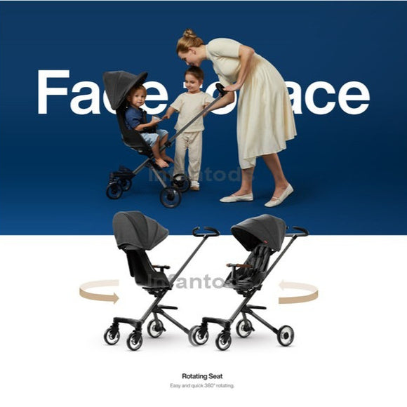 Qplay EASY Push Chair Magic Stroller Pram 4.8 kg Foldable and Light weight