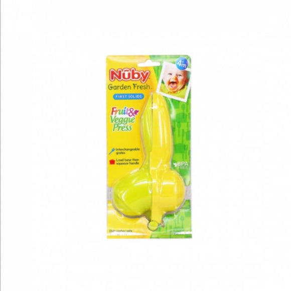 NUBY GARDEN FRESH FOOD BABY FRUIT & VEGGIE PRESS