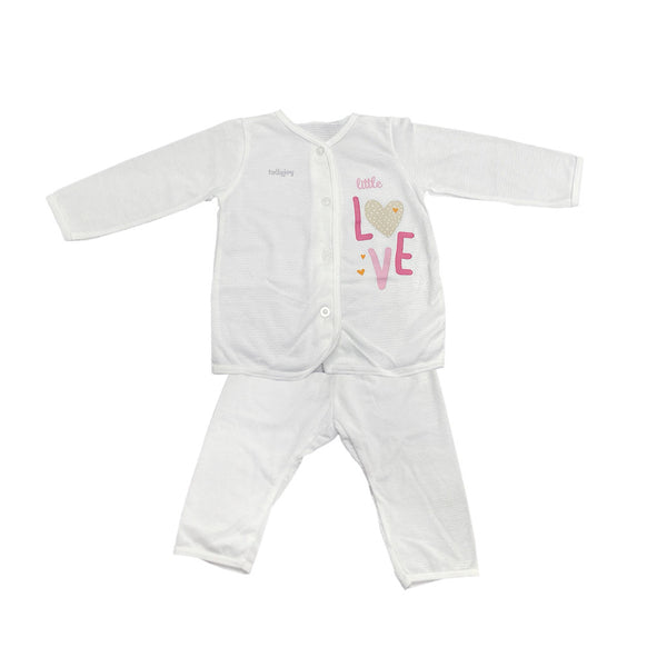 Tollyjoy short / Long Sleeve Suit with Button