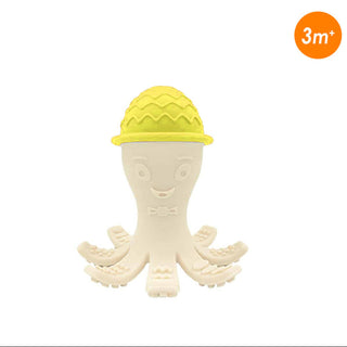 Buy yellow Puku Baby Gaga Teether Octopus