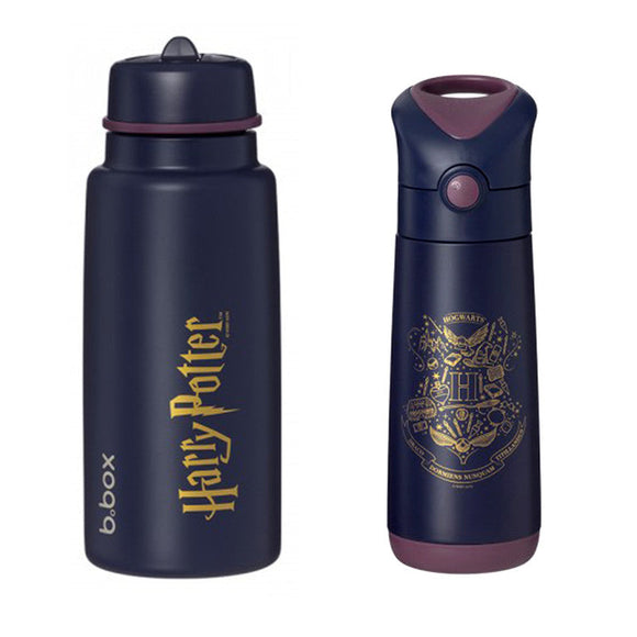 b.box Harry Potter Insulated Flip Top Bottle (1L / 500ml)